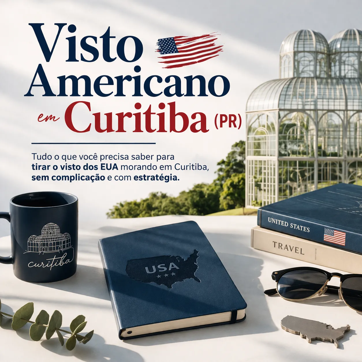 Imagem ilustrativa para o artigo Visto Americano em Curitiba (PR) da Now Vistos